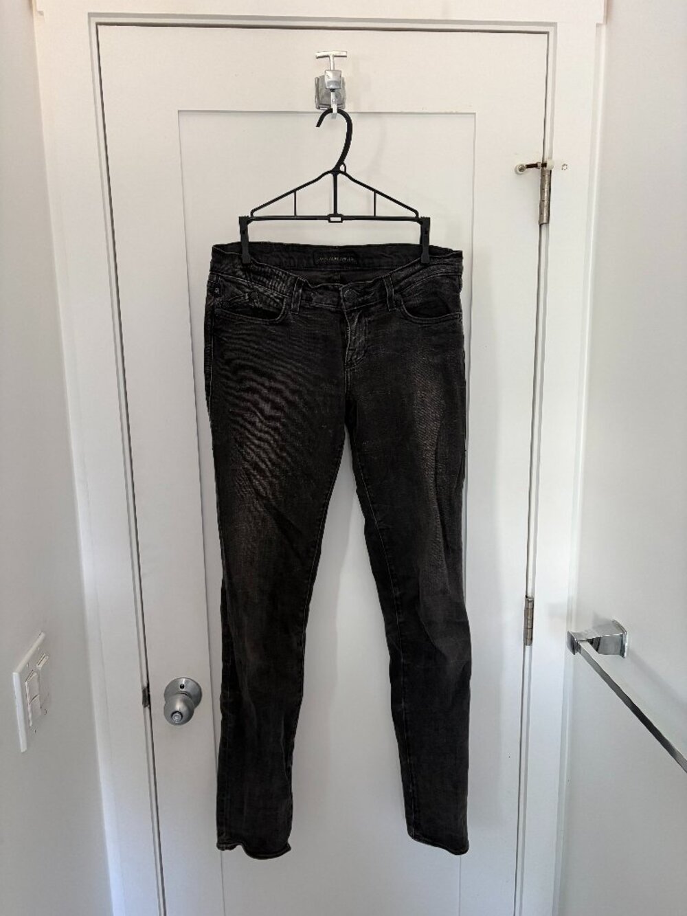 Y2K Vintage Rock & Republic BERLIN low-rise skinny jeans, faded black 29x34